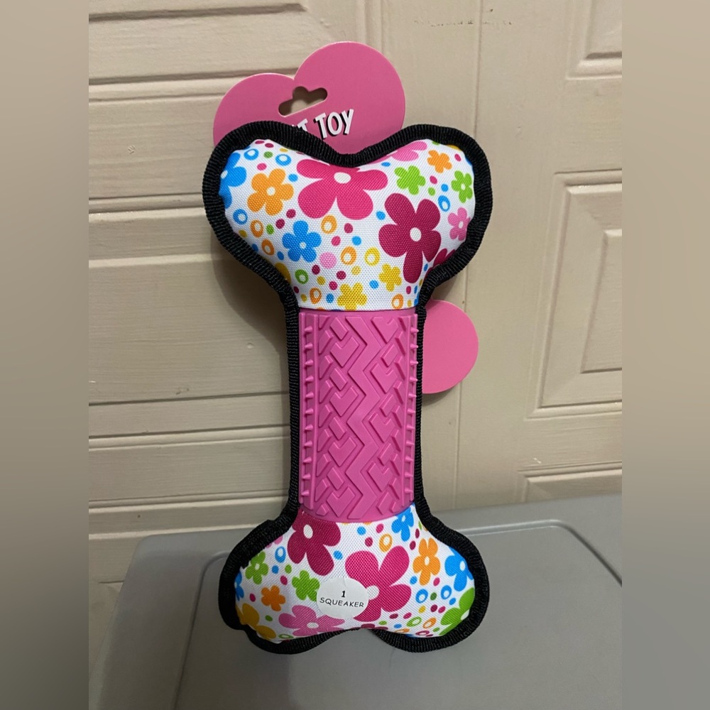 - Brand New Tug Toss & Fetch Bone Dog Toy,